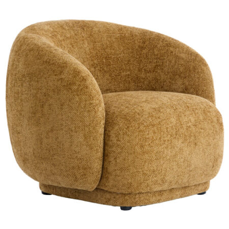 Light & Living Fauteuil 'Ovito' kleur Okergeel | Light & Living