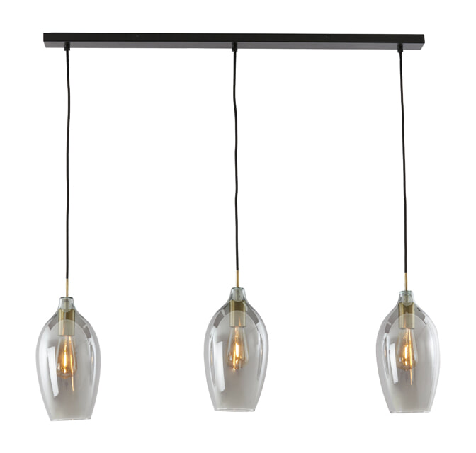 Light & Living Hanglamp 'Lukaro' 3-lamps