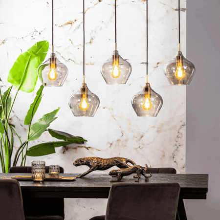 Light & Living Hanglamp 'Rakel' 5-Lamps
