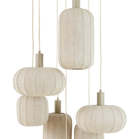 Light & Living Hanglamp Tufia 7-lamps