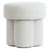 Light & Living Poef 'Curtea' kleur Crème | Light & Living