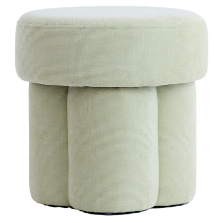 Light & Living Poef 'Curtea' kleur Lichtgroen | Light & Living