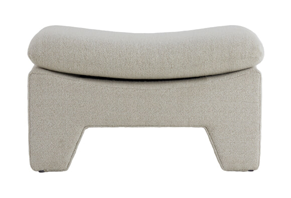 Light & Living Poef 'Dasha' kleur Beige | Light & Living