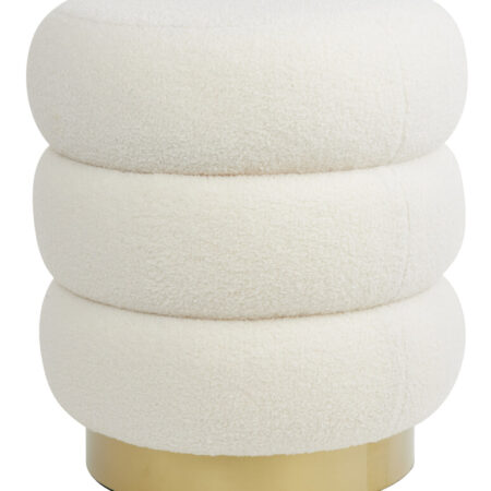 Light & Living Poef 'Kimi' Teddy