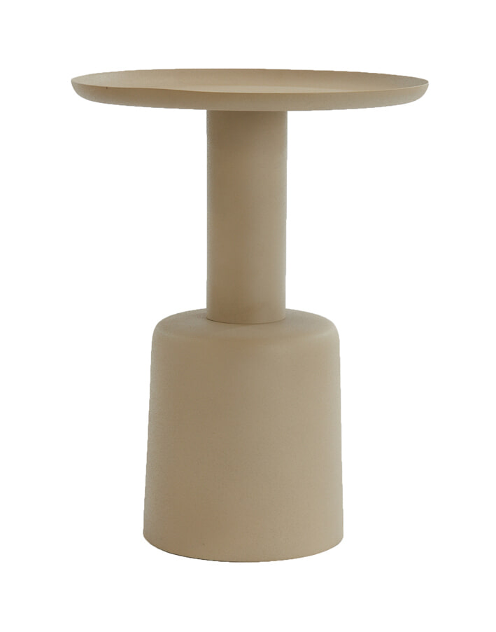 Light & Living Ronde Bijzettafel 'Milaki' Ø39cm