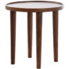 Light & Living Ronde Bijzettafel 'Qiano' Acaciahout