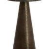 Light & Living Ronde Bijzettafel 'Ynez' Marmer