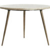 Light & Living Ronde Salontafel 'Zeca' Marmer