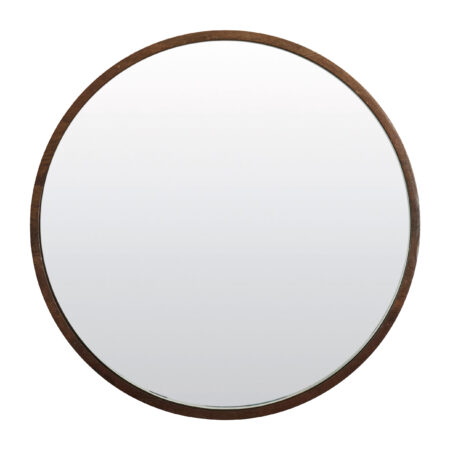 Light & Living Ronde Spiegel 'Mamali' Mangohout