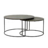 Light & Living Salontafel 'Rengo' Set van 2 stuks