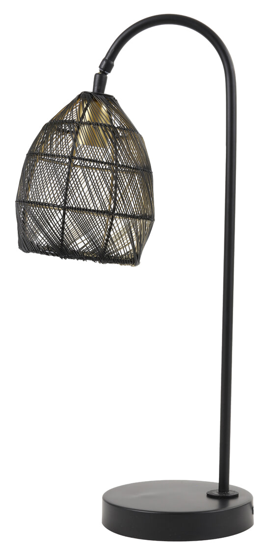 Light & Living Tafellamp 'Meya' kleur Mat Zwart | Light & Living