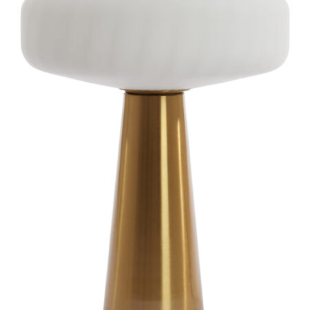 Light & Living Tafellamp 'Pleat' Glas