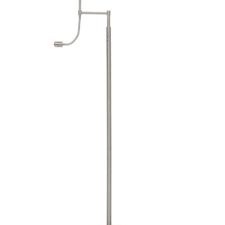 Light & Living Vloerlamp 'Calgary' nikkel/satijn met LED-flex | Light & Living