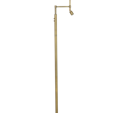Light & Living Vloerlamp 'Montana Led' MONTANA antiek brons met LED | Light & Living