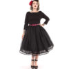 Lilith Skirt Fishnet Black-S | 50% korting | Laura Byrnes