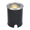 Lilly LED Grondspot - Dimbaar - Kantelbaar - GU10 - Rond - 2700K warm wit - 4 Watt 345 lumen - IK10 - RVS - IP67 waterdicht | HOFTRONIC