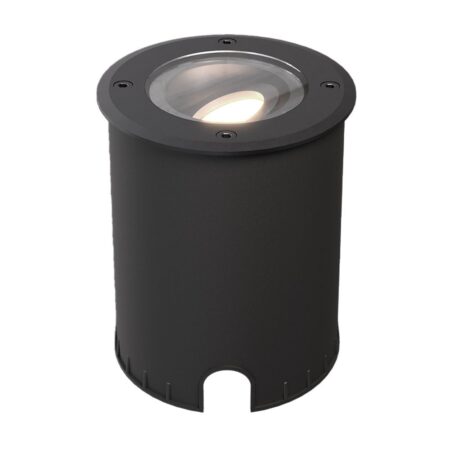 Lilly dimbare LED Grondspot - Kantelbaar - Overrijdbaar - Rond - 4000K neutraal wit - IP67 waterdicht - 3 jaar garantie - Zwart | HOFTRONIC