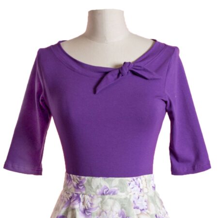 Lily Top Purple-M | 22% korting | Heart of Haute