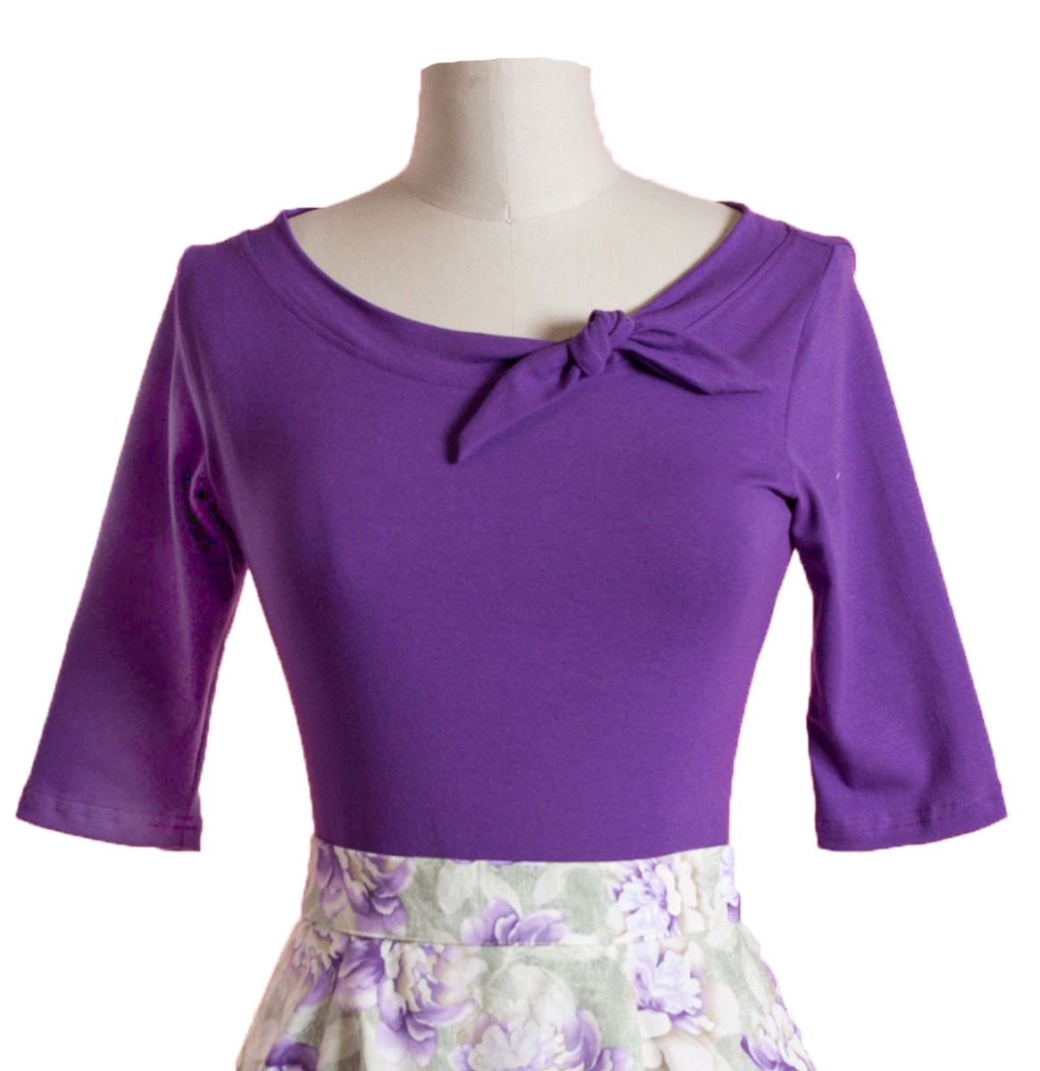 Lily Top Purple-M | 22% korting | Heart of Haute