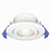 Lima - LED Inbouwspot - Kantelbaar armatuur - Diameter 85mm - GU10 Fitting incl. lamphouder - IP65 voor binnen