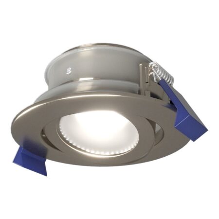 Lima LED inbouwspot - 4 Watt 345 Lumen - 6500K daglicht wit - GU10 - Dimbaar - Rond - Kantelbaar - IP65 Waterdicht - RVS - Voor binnen