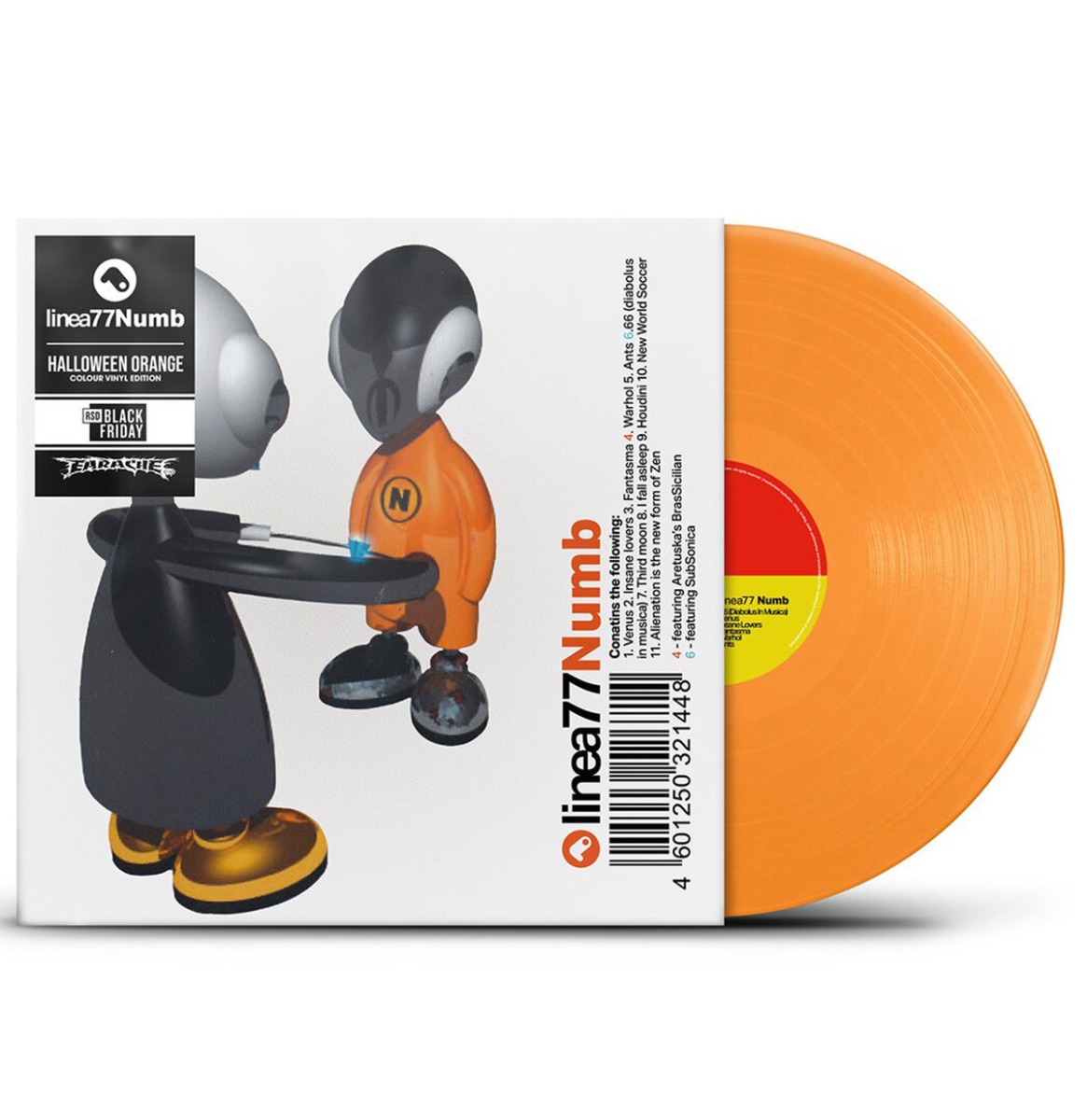 Linea 77 - Numb (Halloween Orange Vinyl) (Record Store Day Black Friday 2024) LAATSTE STUKS | 17% korting (LP) | Fiftiesstore