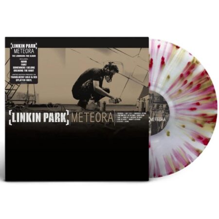 Linkin Park - Meteora (Transparant Goud en Rood Splatter vinyl) | 5% korting (LP) | Fiftiesstore