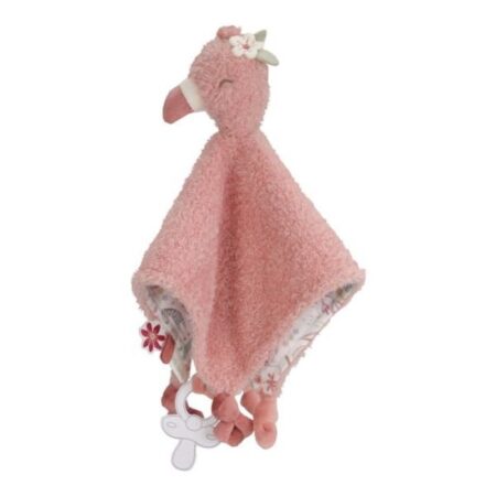 Little Dutch Knuffeldoekje Flamingo Safari Friends | Little Dutch