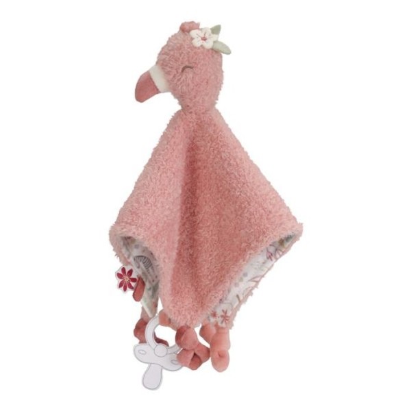 Little Dutch Knuffeldoekje Flamingo Safari Friends | Little Dutch