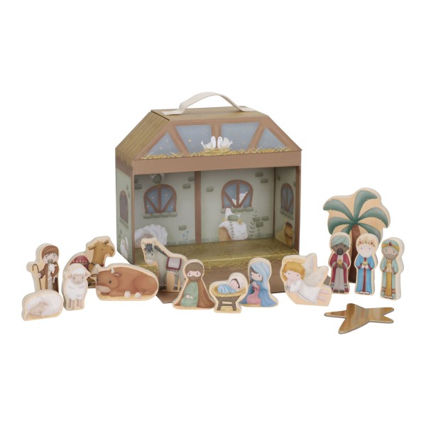 Little Dutch Speelkoffer Kerststal Fsc | Little Dutch