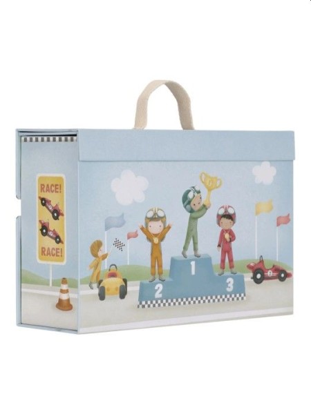 Little Dutch Speelkoffer Racebaan Fsc | Little Dutch