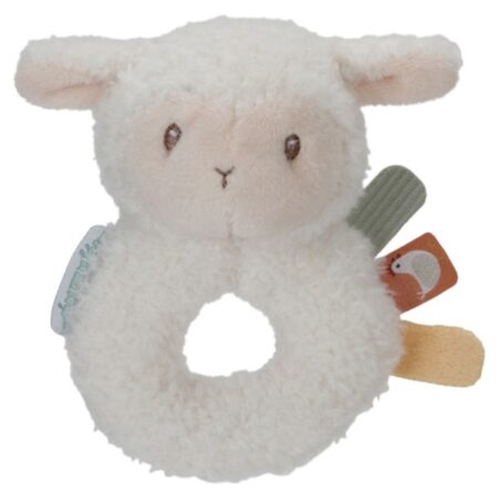 Little Farm Zachte Ringrammelaar Schaap | Little Dutch