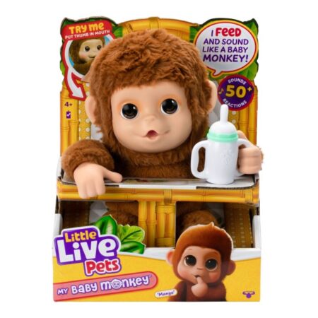 Little Live Pets Mijn Baby Aap Interactief | Moose