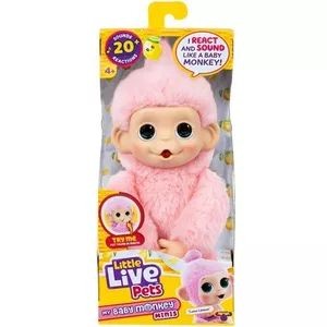 Little Live Pets My Baby Mini Monkey Luna Lemon Roze |