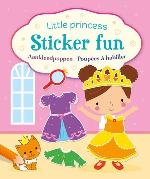 Little Princess Sticker Fun - Aankleedpoppen | Deltas