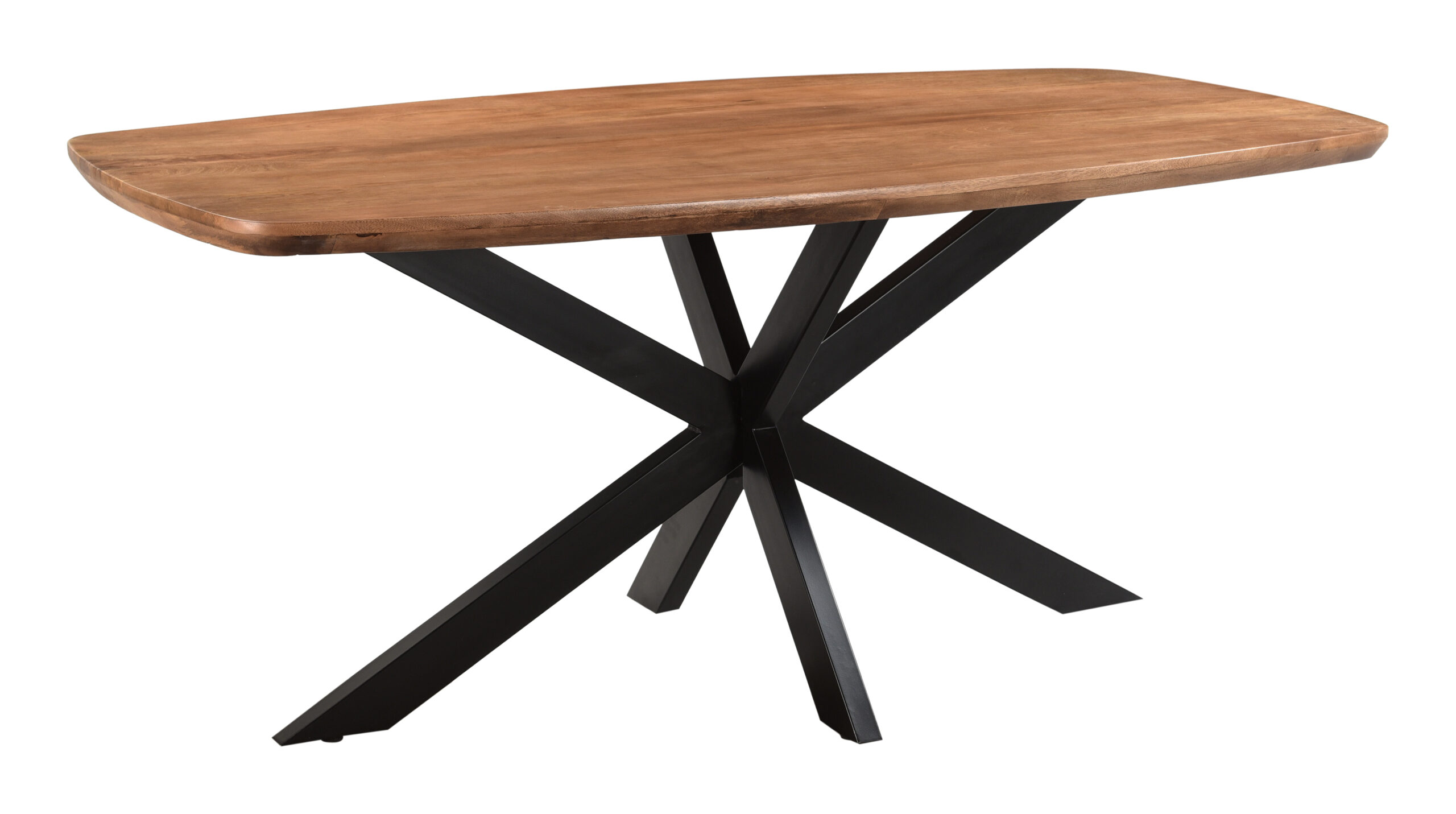 LivingFurn Deens Ovale Eettafel 'Jesper' Mangohout