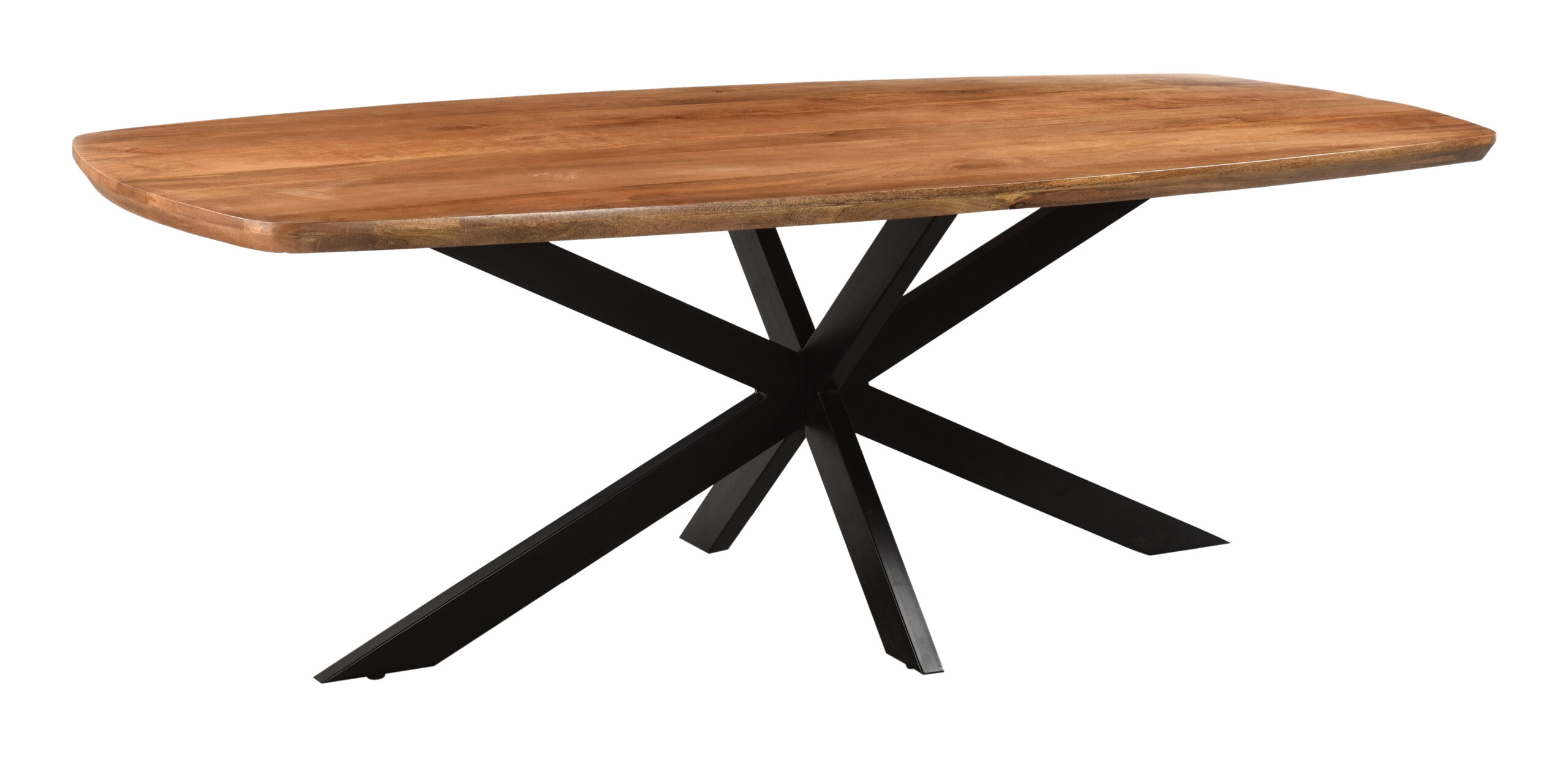 LivingFurn Deens Ovale Eettafel 'Jesper' Mangohout