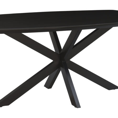LivingFurn Deens Ovale Eettafel 'Jesper' Mangohout