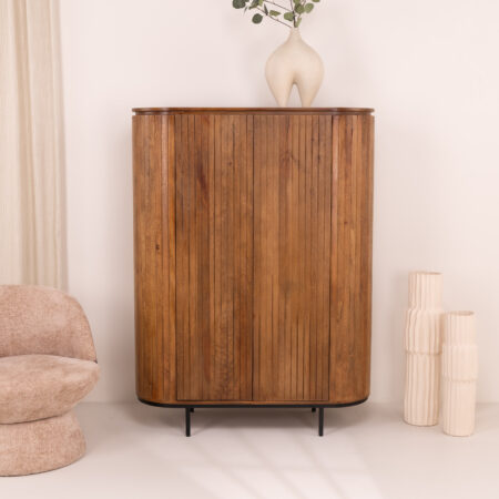 Livingfurn Opbergkast 'Noor' Mangohout