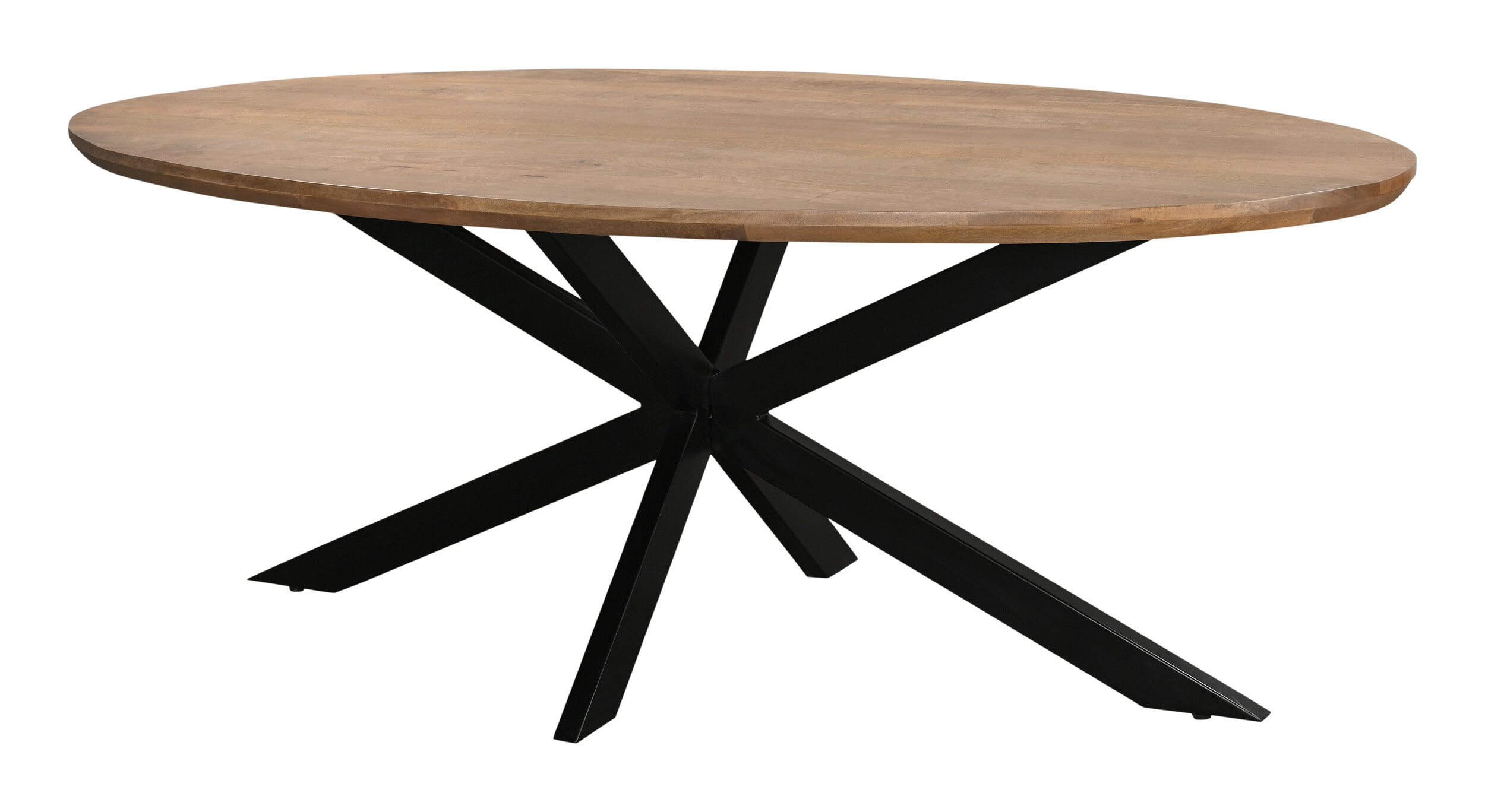 Livingfurn Ovale Eettafel 'Jesper' Mangohout