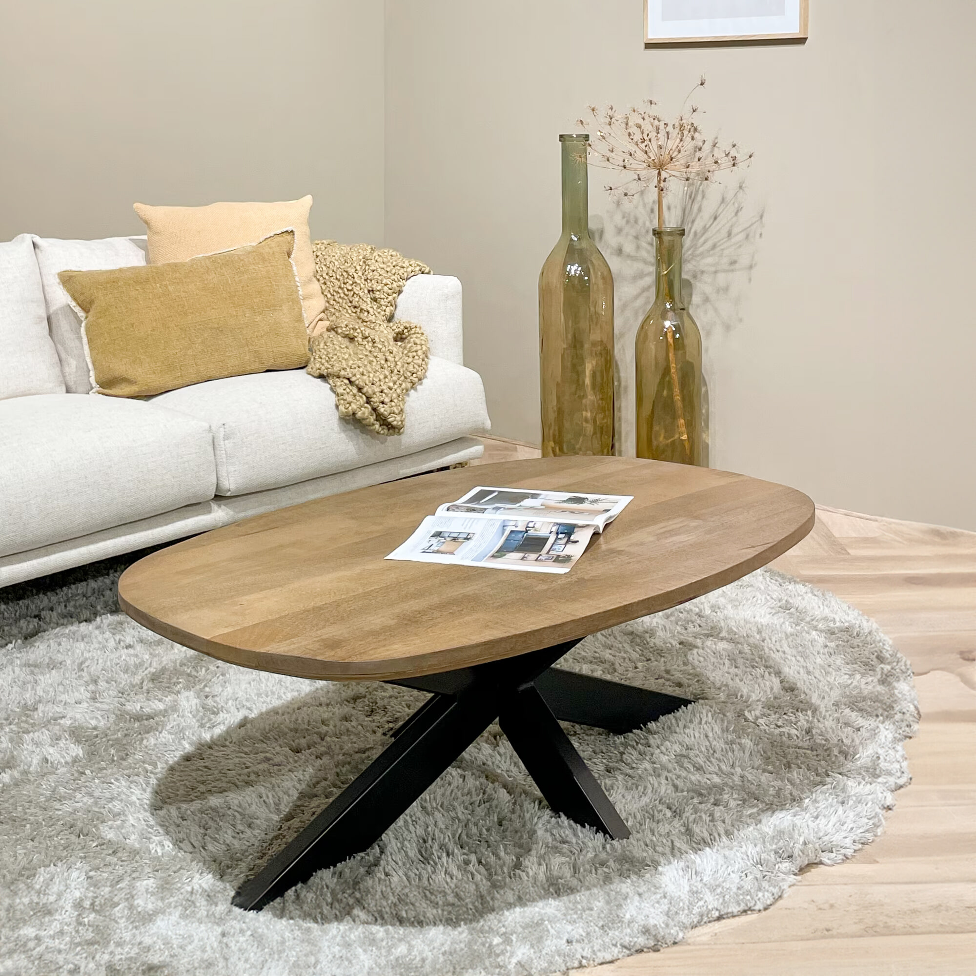 Livingfurn Salontafel 'Jesper' Mangohout