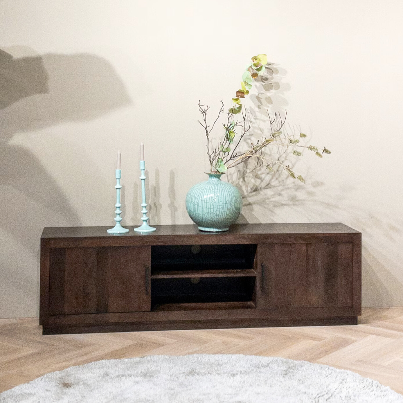 Livingfurn TV-meubel 'Jaxx' Mangohout