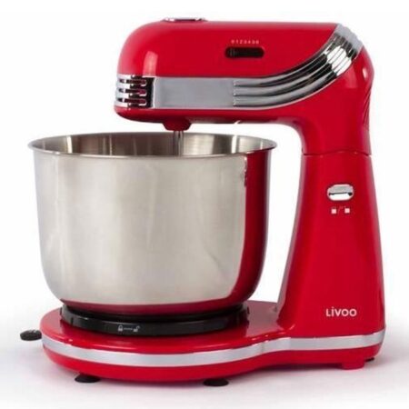 Livoo Keuken Machine - Rood | Fiftiesstore