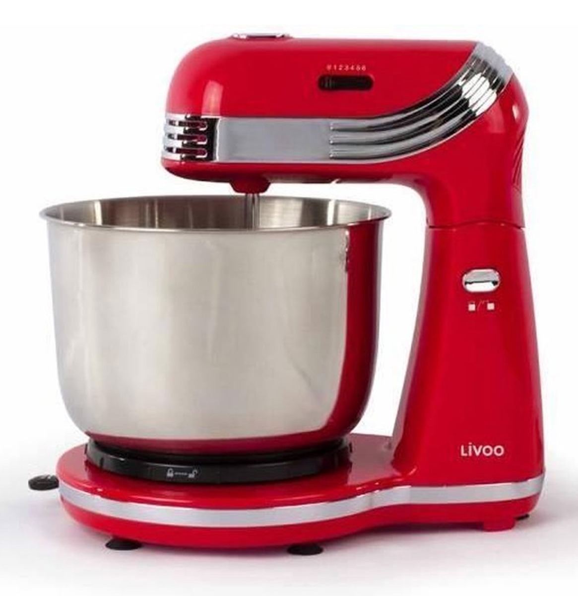 Livoo Keuken Machine - Rood | Fiftiesstore