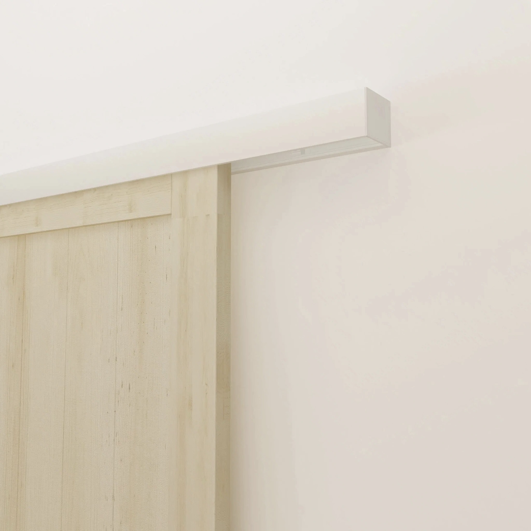 Loftdeur Schuifdeursysteem Modern wit 200/240cm plafondmontage | Loftdeur