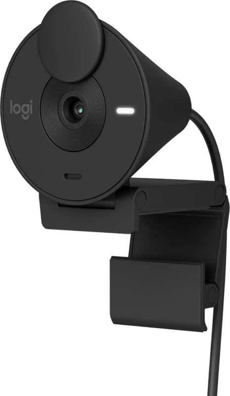 Logitech Brio 300 Full HD Webcam Zwart