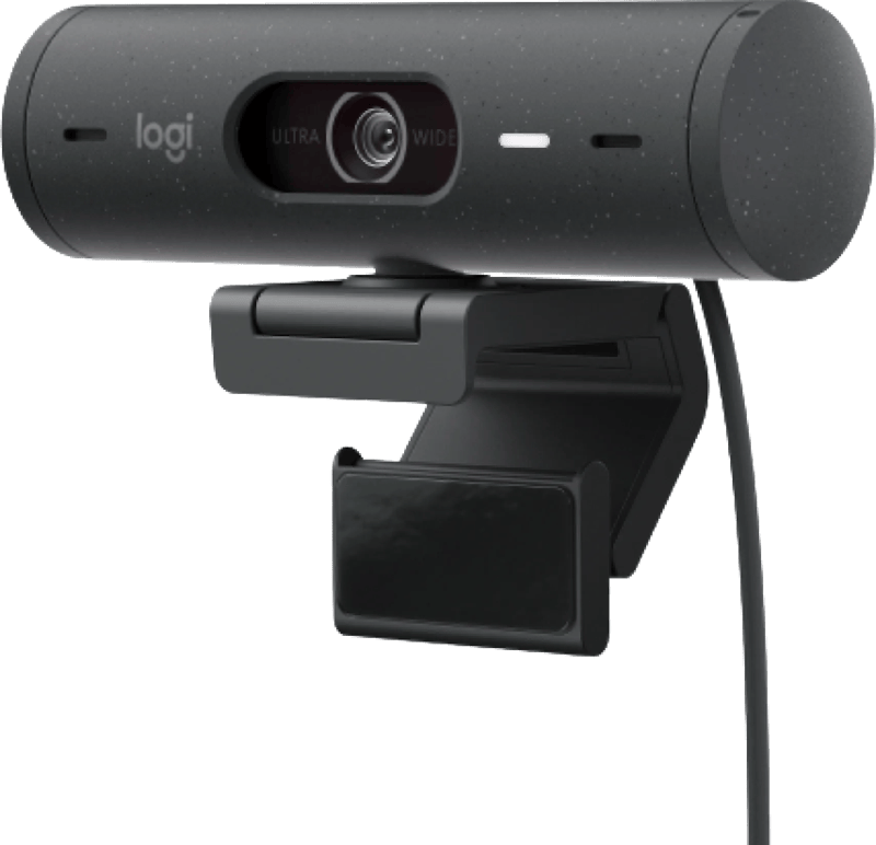 Logitech Brio 500 Full HD Webcam Grijs