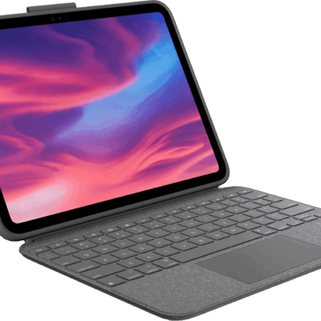 Logitech Combo Touch Apple iPad (2025/2022) Toetsenbord Hoes QWERTY