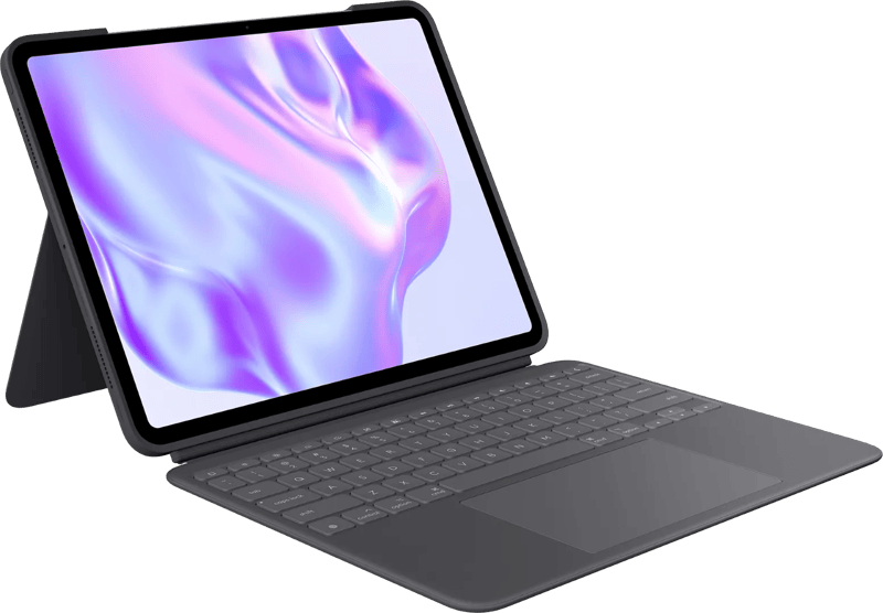 Logitech Combo Touch Apple iPad Pro 13" (2025/2024) Toetsenbord Hoes QWERTY Grijs