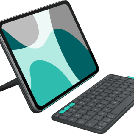 Logitech Flip Folio iPad Pro (2025) / iPad Air (2026) 11 inch Toetsenbord Hoes QWERTY